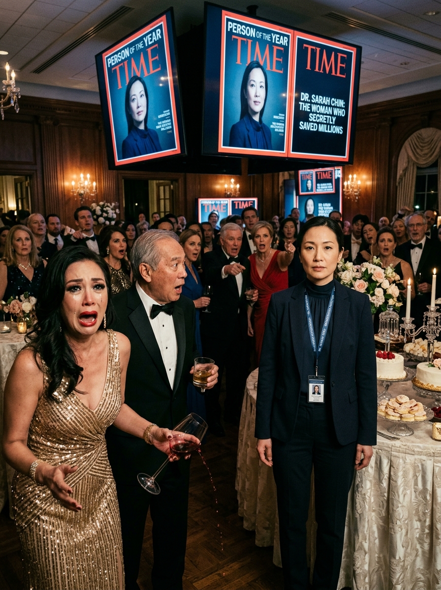 MY FAMILY LISTED ME AS “UNEMPLOYED” IN THE REUNION DIRECTORY WHILE I WAS SECRETLY SAVING MILLIONS OF LIVES… THEN TIME MAGAZINE ANNOUNCED THEIR PERSON OF THE YEAR ON THE COUNTRY CLUB TV — AND 200 RELATIVES WATCHED MY SISTER’S FACE COLLAPSE IN REAL TIME
