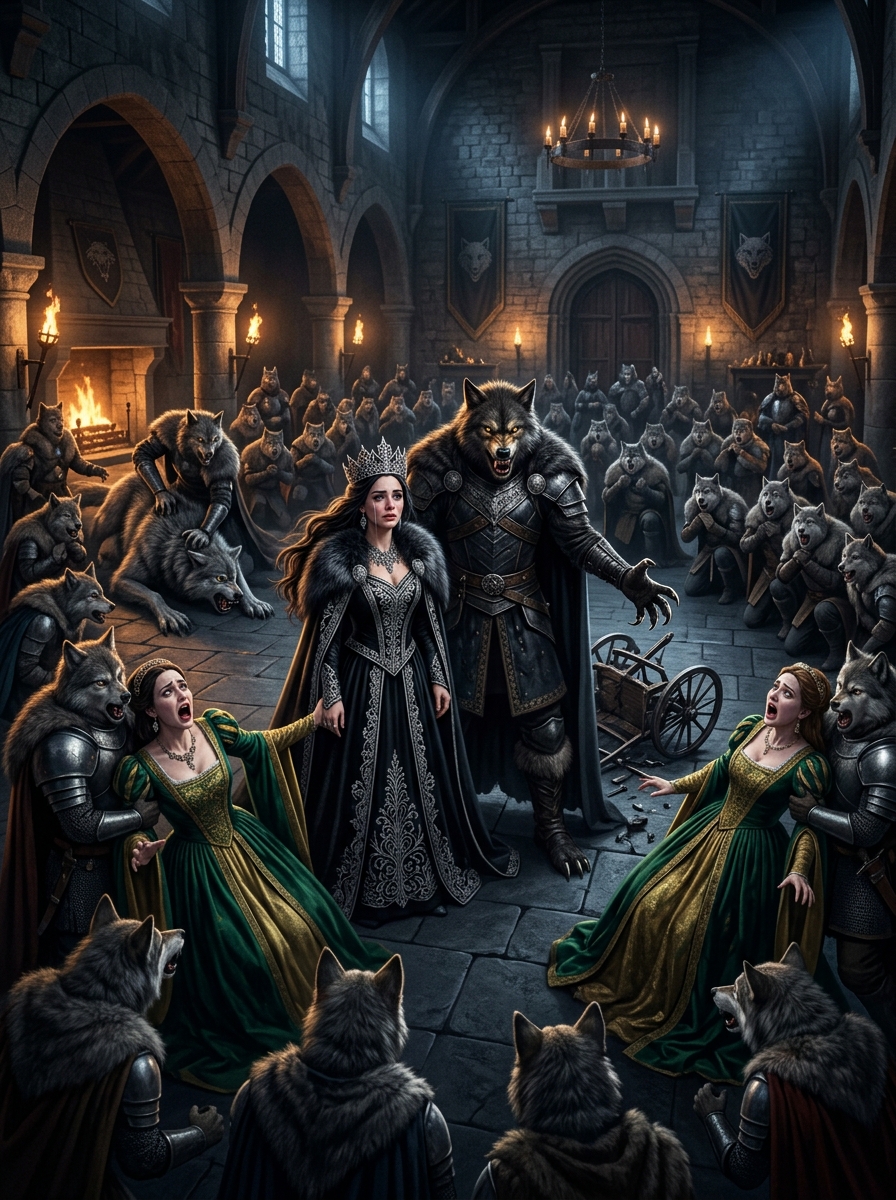 “You Traded a Woman You Considered Worthless” — The Forgotten Bastard Bride He Sent to the Alpha King Became His Queen