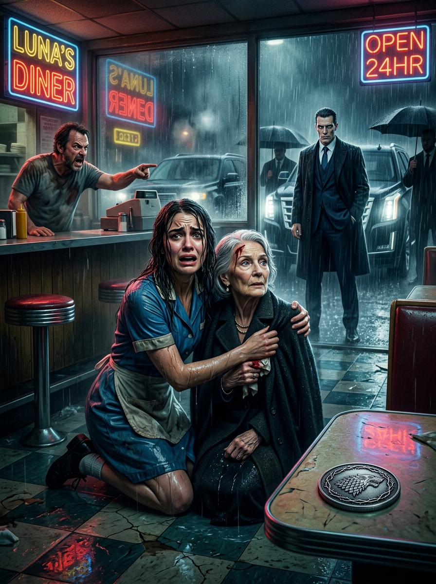 She Saved a Stranger in the Rain Because Nobody Else Stopped. The Woman Turned Out to Be the Mother of a Mafia King