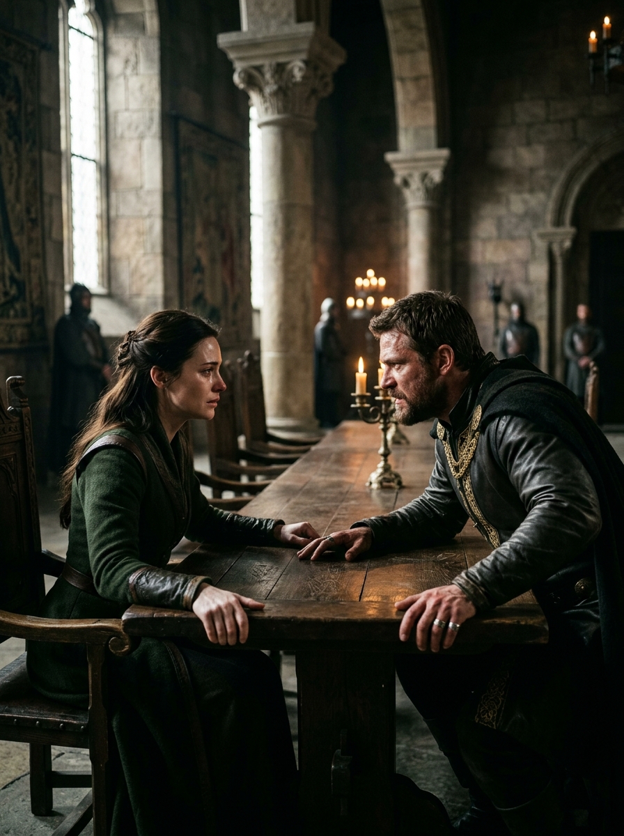 They Said the Traveling Ambassador Would Leave After Seven Days, but No One Expected the Alpha King to Quietly Admit “If She Leaves, I Lose Myself,” and That One Sentence Turned the Entire Palace Into Silence