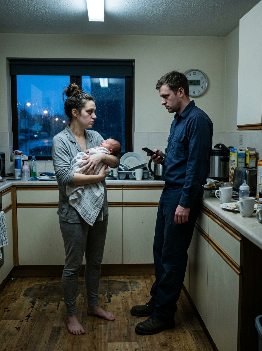 At 4:32 A.M. My Husband Whispered ‘Divorce’ While I Held Our Newborn — He Thought I’d Beg to Stay, But I Walked Out Into the Rain, Exposed the Truth He Hid for Years, Rebuilt My Life From Nothing, and Became the Woman Everyone Underestimated