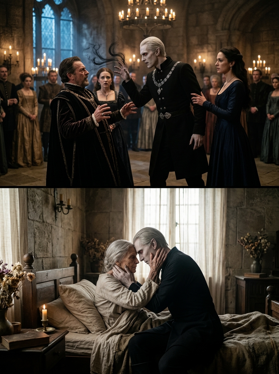 The Vampire King Could Command Shadows and Outlive Empires. But He Couldn’t Stop Watching the Human Girl Who Treated Him Like a Man