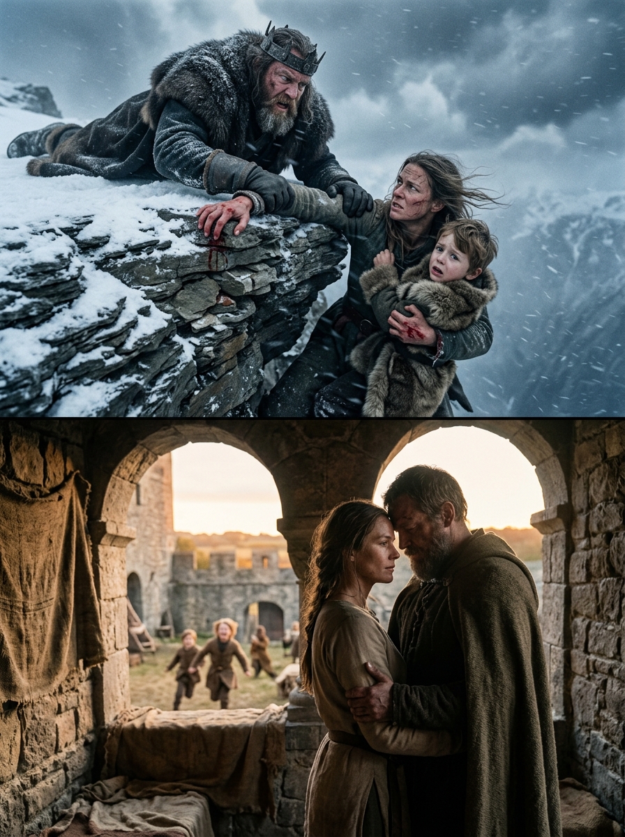 The Alpha King Never Looked Back at His Weak Heir Until the Girl Hanging Off the Cliff Refused to Let the Child Fall