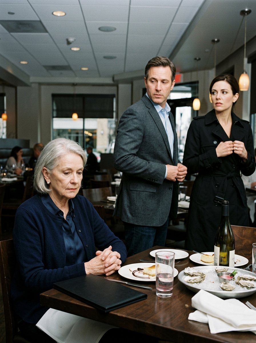 At 72, My Son And Daughter-In-Law Abandoned Me With The Restaurant Check… Five Years Later, I Owned The Debt, Saved The Neighborhood, Rebuilt My Family, And Finally Learned What My Face Looked Like Without Forced Smiles