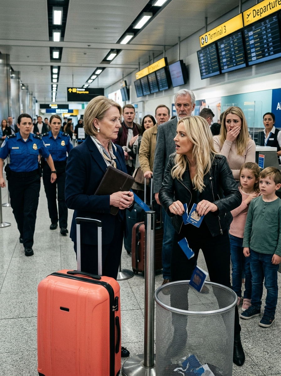 My Stepdaughter Ripped My Passport In Half While My Daughter Watched And Said Nothing… But She Had No Idea The Leather Planner Under My Arm Contained Thirty Years Of Everything She’d Never Paid For