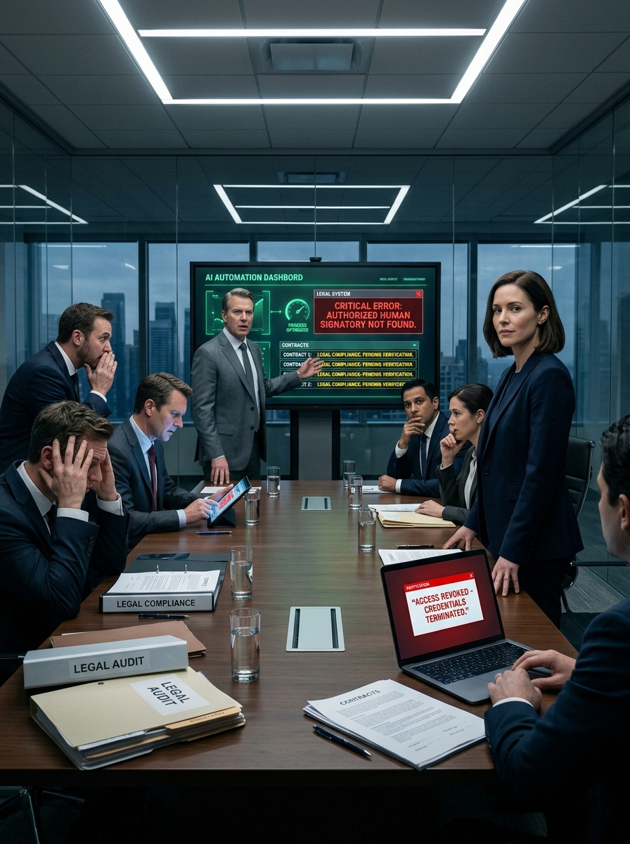 My Boss Fired Me In A Meeting And Replaced Me With AI… But He Had No Idea Every Approval The System Generated Still Carried My Name As The Legal Authority