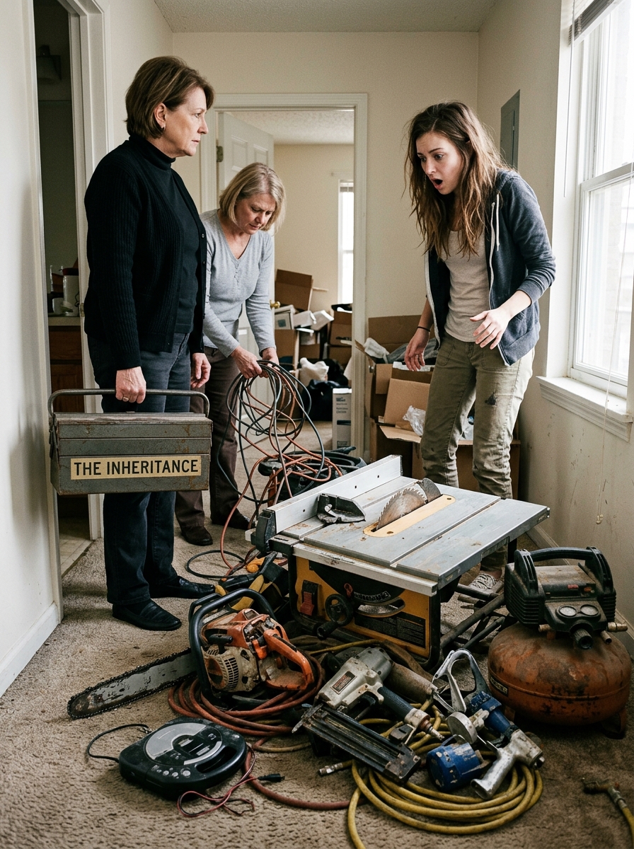 My Husband’s Friend’s Daughter Destroyed $5,000 Worth Of His Tools And Then Had The Nerve To Show Up At My Door Claiming He Promised Her An Inheritance… So I Gave Her Exactly What She Deserved