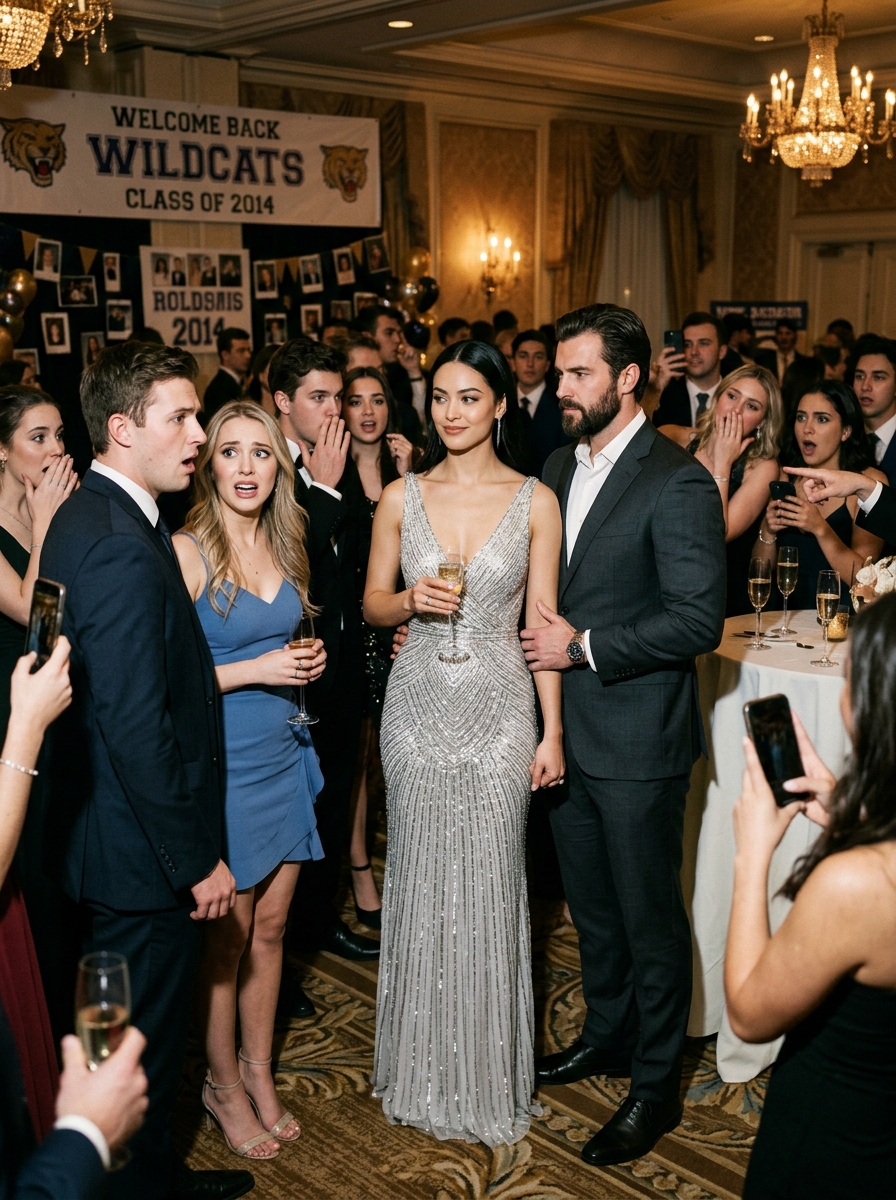 They Called Me The Weird Girl Who Ate Lunch Alone… Ten Years Later I Walked Into My Reunion And The Man Beside Me Is Worth More Than Their Entire Trust Funds Combined