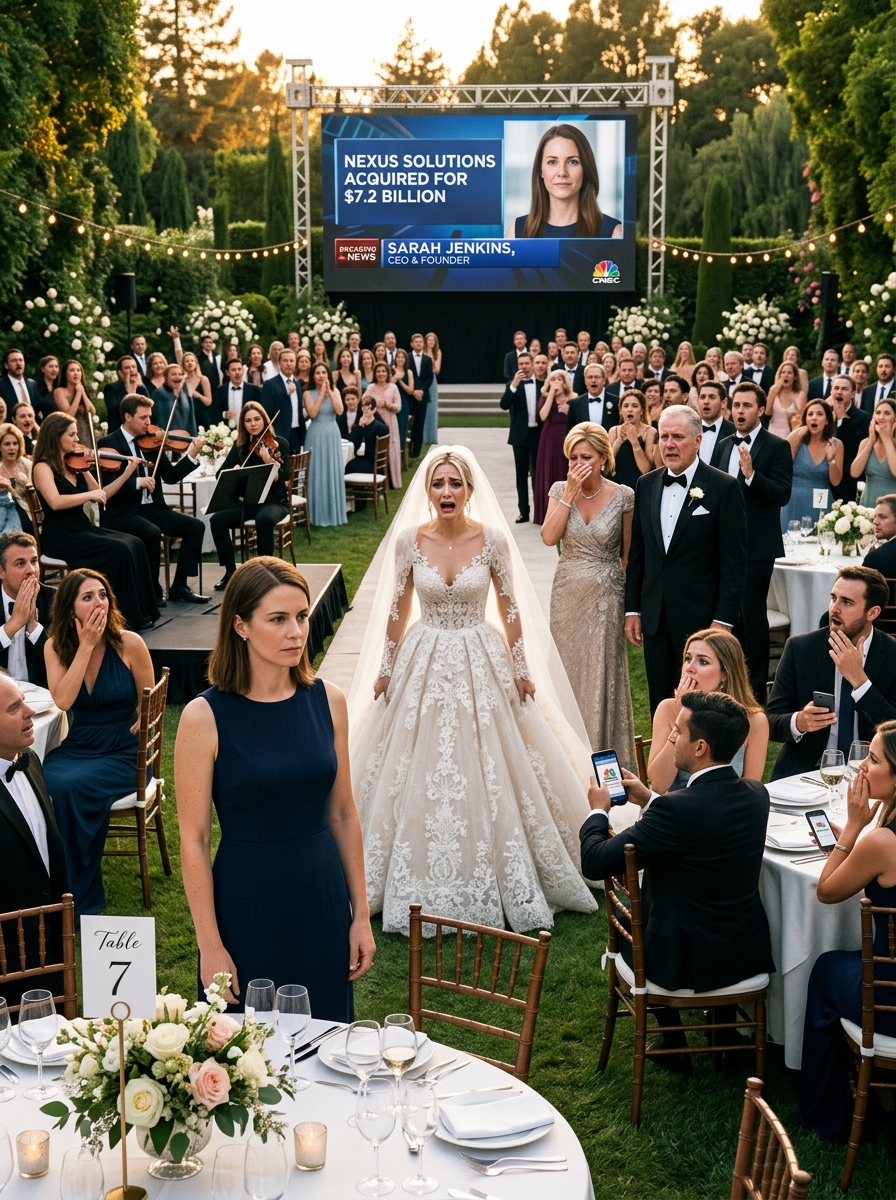 My Family Seated Me At Table Seven — The Table For People They Had To Invite — And Publicly Called Me A Failure And An Embarrassment At My Sister’s Wedding… They Had No Idea Cnbc Was About To Break The Story