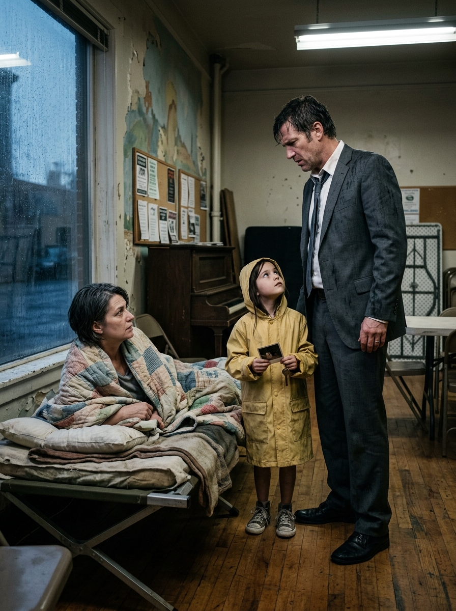 The Billionaire Who Tried to Demolish a Forgotten Community Center — Until a Little Girl Handed Him an Old Photo and Revealed the Daughter He Never Knew Existed
