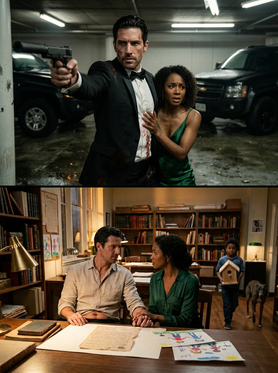 A Little Boy Begged a Ruthless Crime Boss to Save His Sister in the Rain… Hours Later, Betrayal, Gunfire, and a Deadly Ledger Forced Them Into a Love Story That Brought Down an Entire Criminal Empire