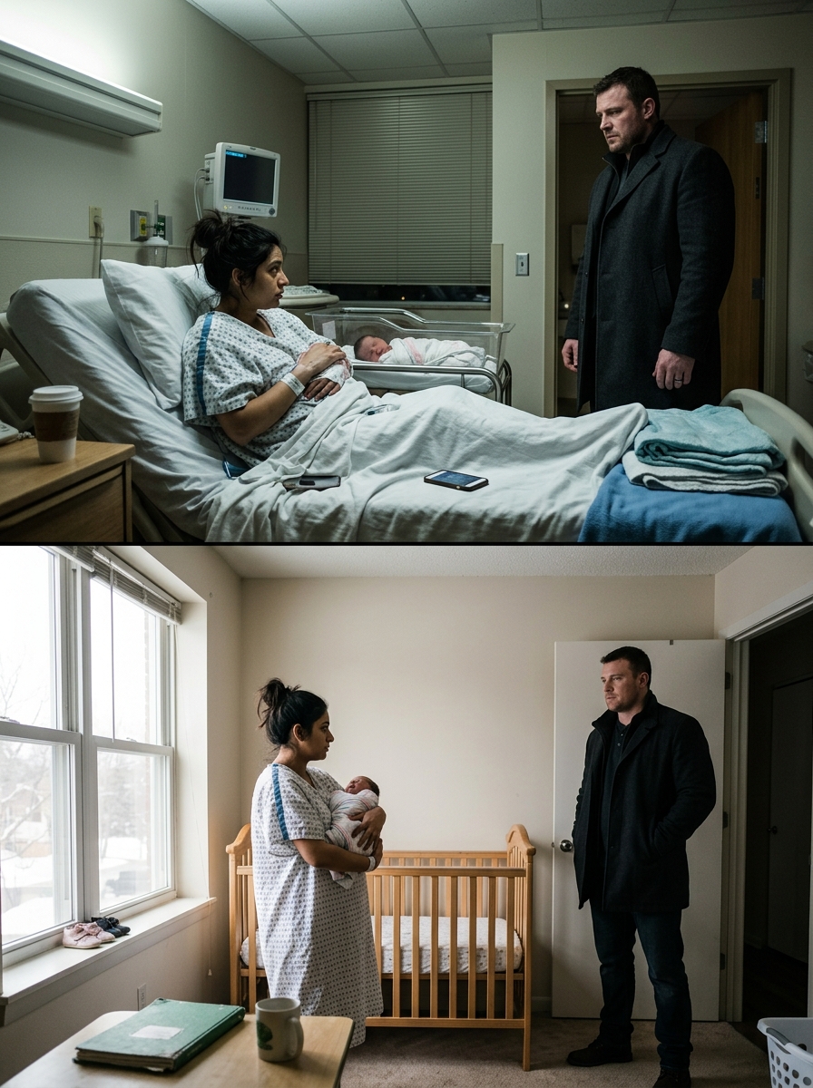 The Day She Gave Birth, the Mafia Boss Was With Another Woman… By Nightfall, Everything Had Changed