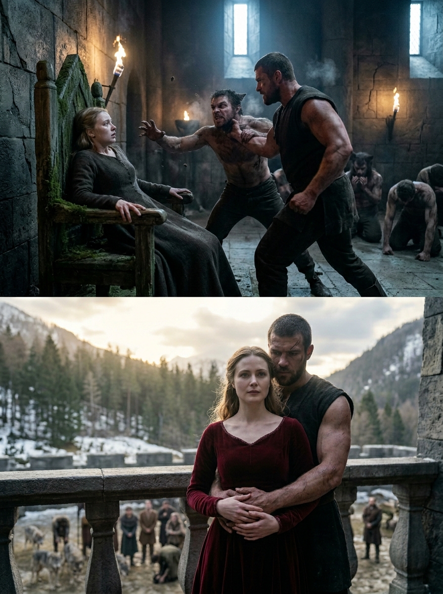 Alpha King Found His Mate Bleeding at the Palace Gate — “Touch Her and Your Kingdom Falls Tonight”