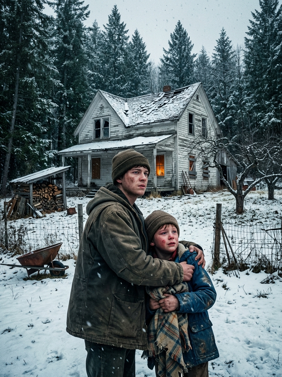 Kicked Out With His Brother, He Found an Abandoned Farm Deep in the Pines — Then Everything Changed