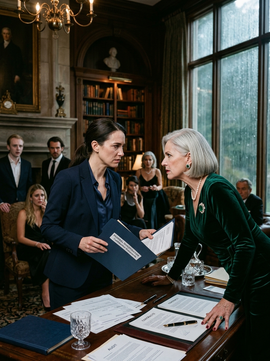 They Called Her a Placeholder Wife at the Gala — Until One Sealed Navy Folder Turned the Family’s Legacy Into a Federal Crime Scene
