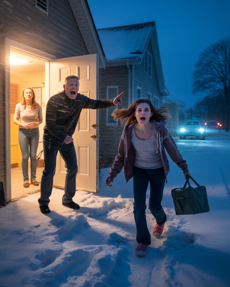 My Stepfather Threw Me Out Into A Blizzard At Sixteen With No Coat… The Woman Who Saved My Life Was A Stranger. The Woman Who Didn’t Was My Mother