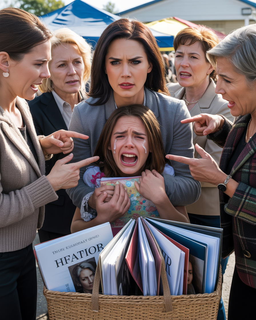 Six Church Women Surrounded My Crying Daughter At The Market And Called Us Sinners… But They Had No Idea I Was Already Building The Binder That Would Burn Their Whole World Down