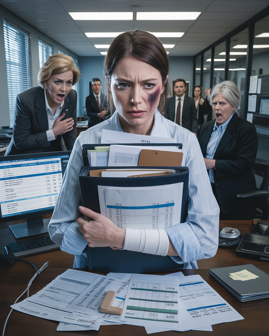 My Boss Plotted To Frame Me For Fraud While I Was Fighting Sepsis In A Hospital Bed… So I Walked Back Into The Office And Handed Her Entire Scheme To Accounting In A Single File Folder