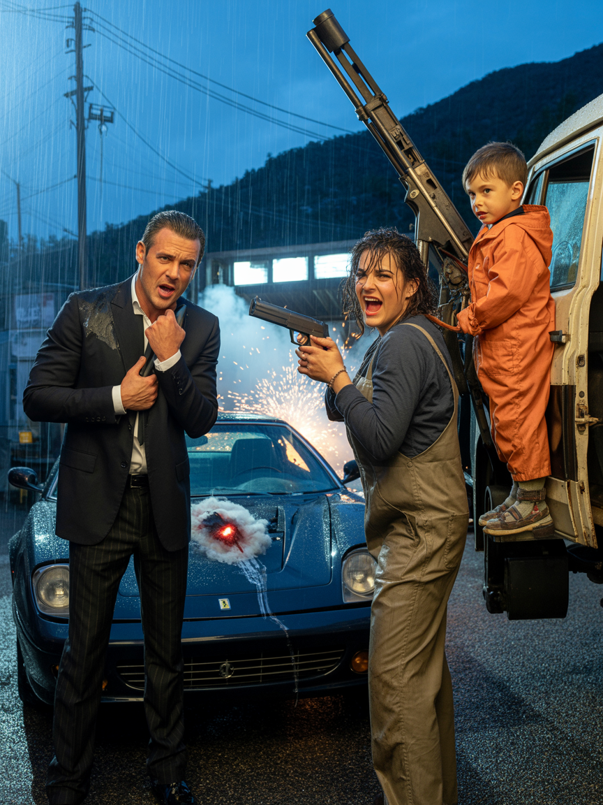 The Mafia Boss Escaped the Ambush With a Bullet in His Ferrari. The Single Mother Who Found Him Had Been Running for Five Years