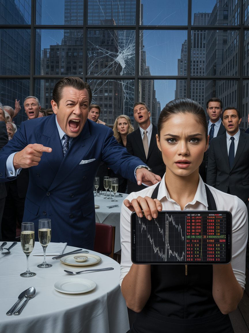The Billionaire Thought He Was Firing a Waitress in His New Restaurant. He Didn’t Know She Controlled the Bank Behind His Empire