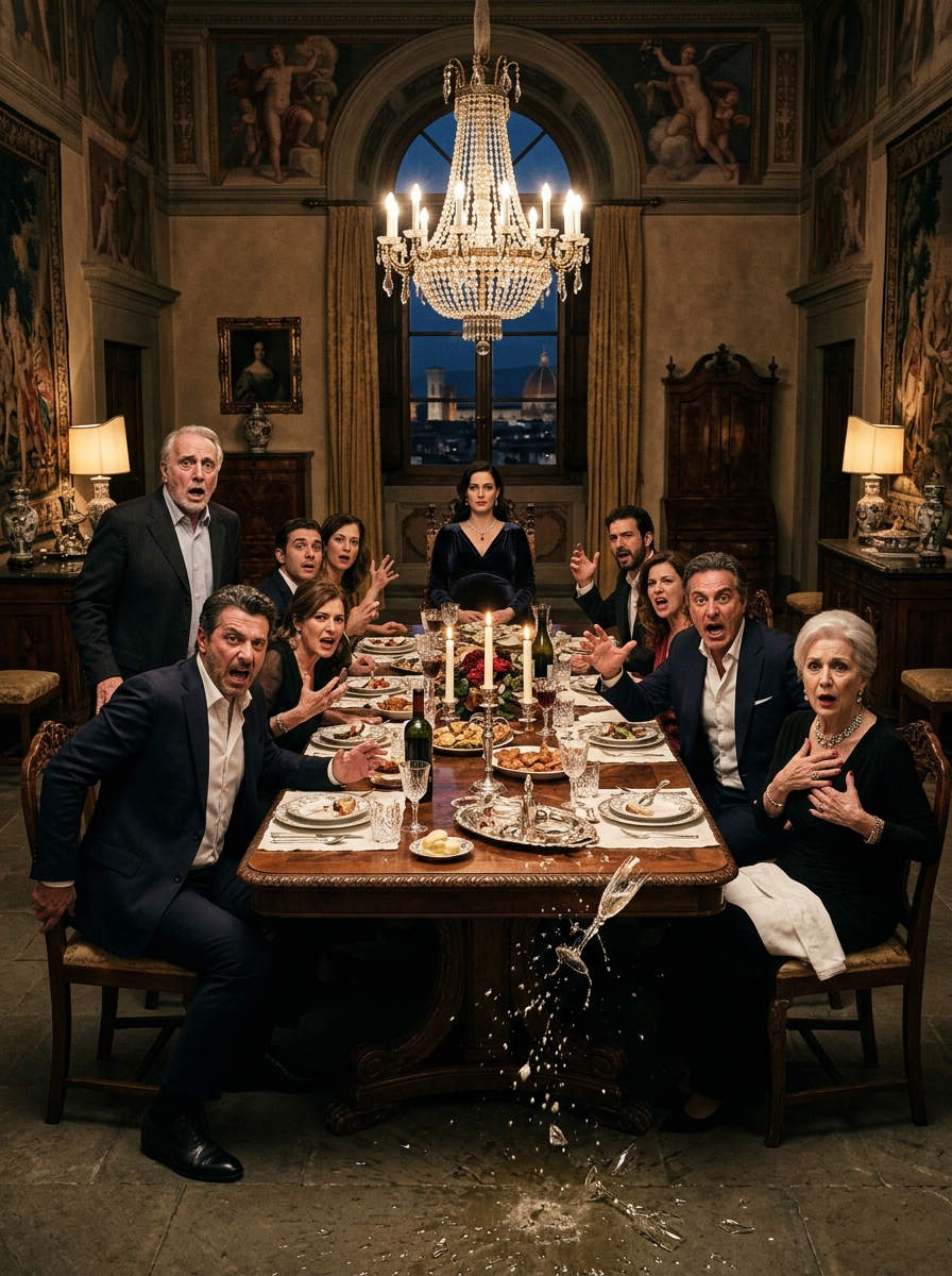 FOR FIVE YEARS MY ITALIAN IN-LAWS MOCKED ME IN THEIR OWN LANGUAGE AT EVERY DINNER TABLE… BUT THE NIGHT THEY TOASTED TO STEALING MY UNBORN CHILD’S INHERITANCE, I ANSWERED THEM IN PERFECT ITALIAN — AND WATCHED THEIR ENTIRE EMPIRE COLLAPSE