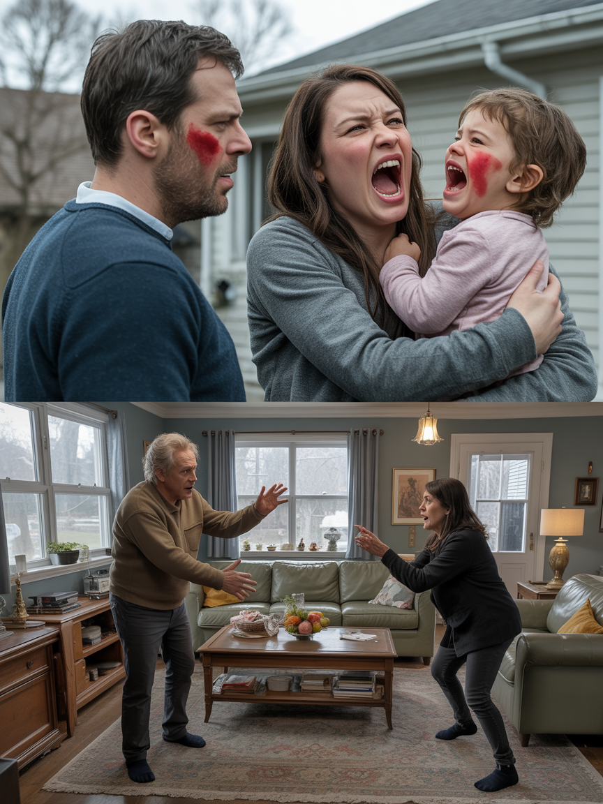 His Mother Slapped Their Two-Year-Old Daughter Right in Front of Him. He Stayed Silent Until His Wife Finally Broke the Room Apart