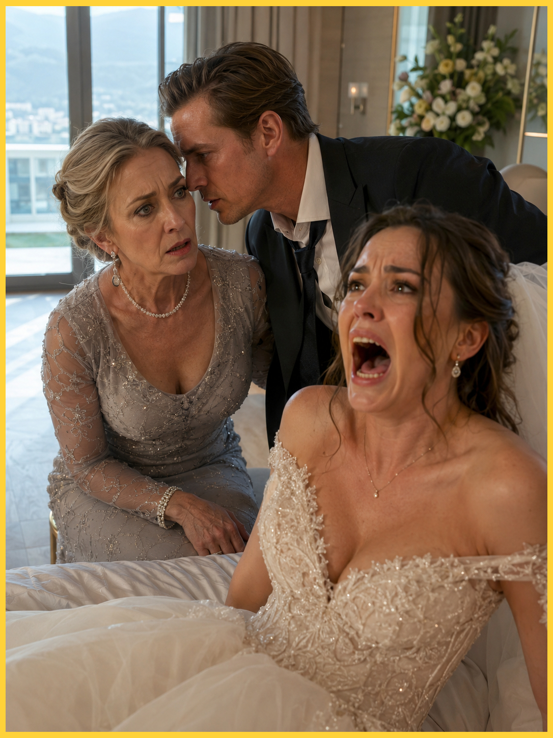 On My Son’s Wedding Night, His Bride Begged Me to Lock the Door — Then He Said, “She Deserved to Be Terrified”