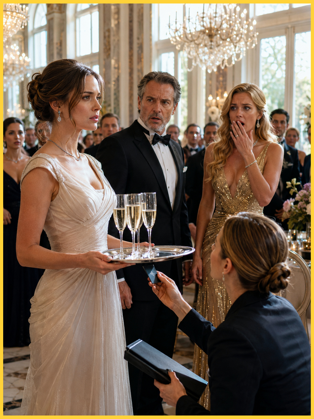 My Husband Told Me to Serve His Mistress at the Launch Party — Then Learned I Had Paid for the Entire Ballroom