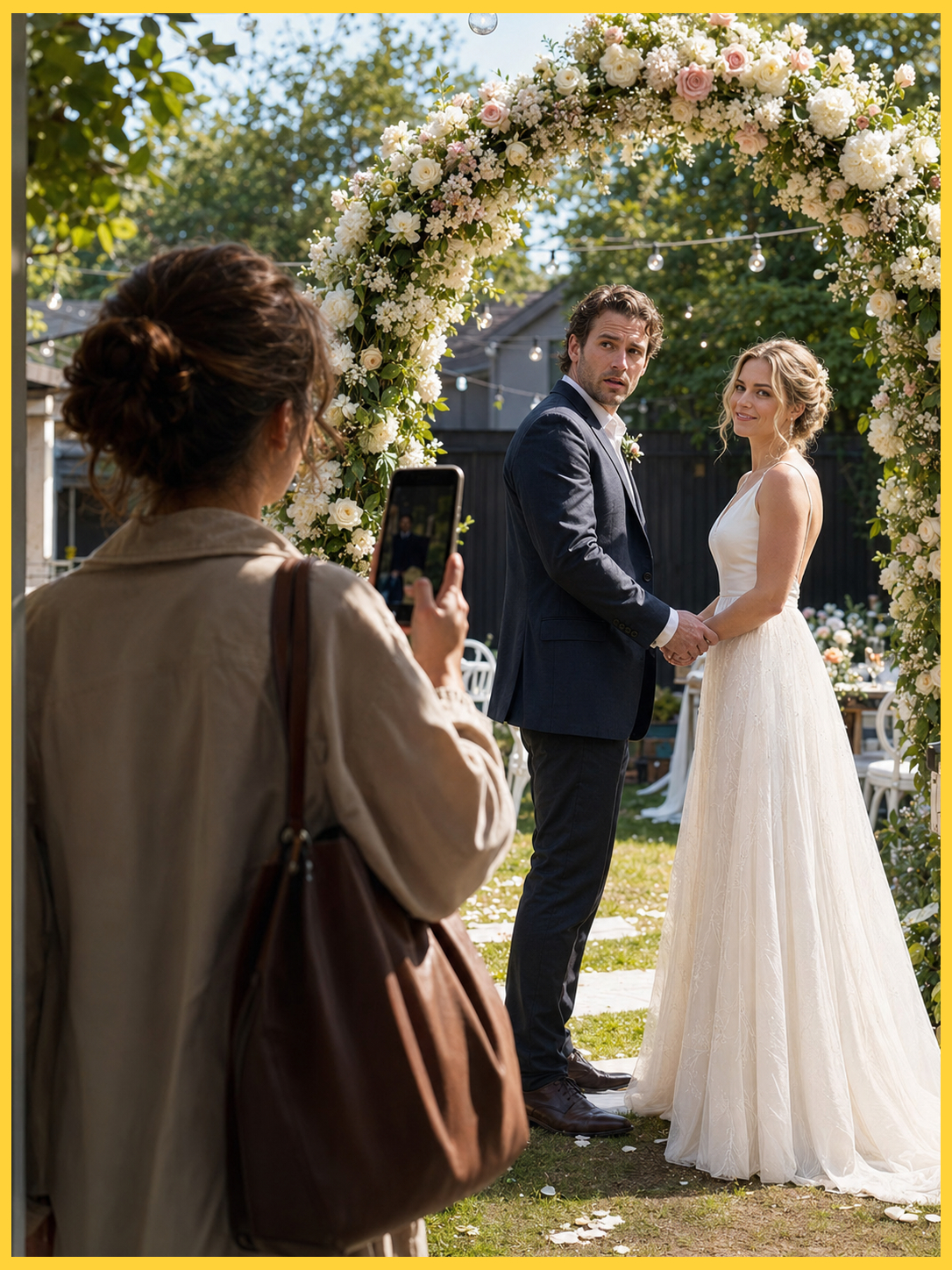 I Came Home Early and Found My Best Friend Marrying My Boyfriend in My Garden — They Didn’t Know I Had Already Turned Off Everything They Wanted