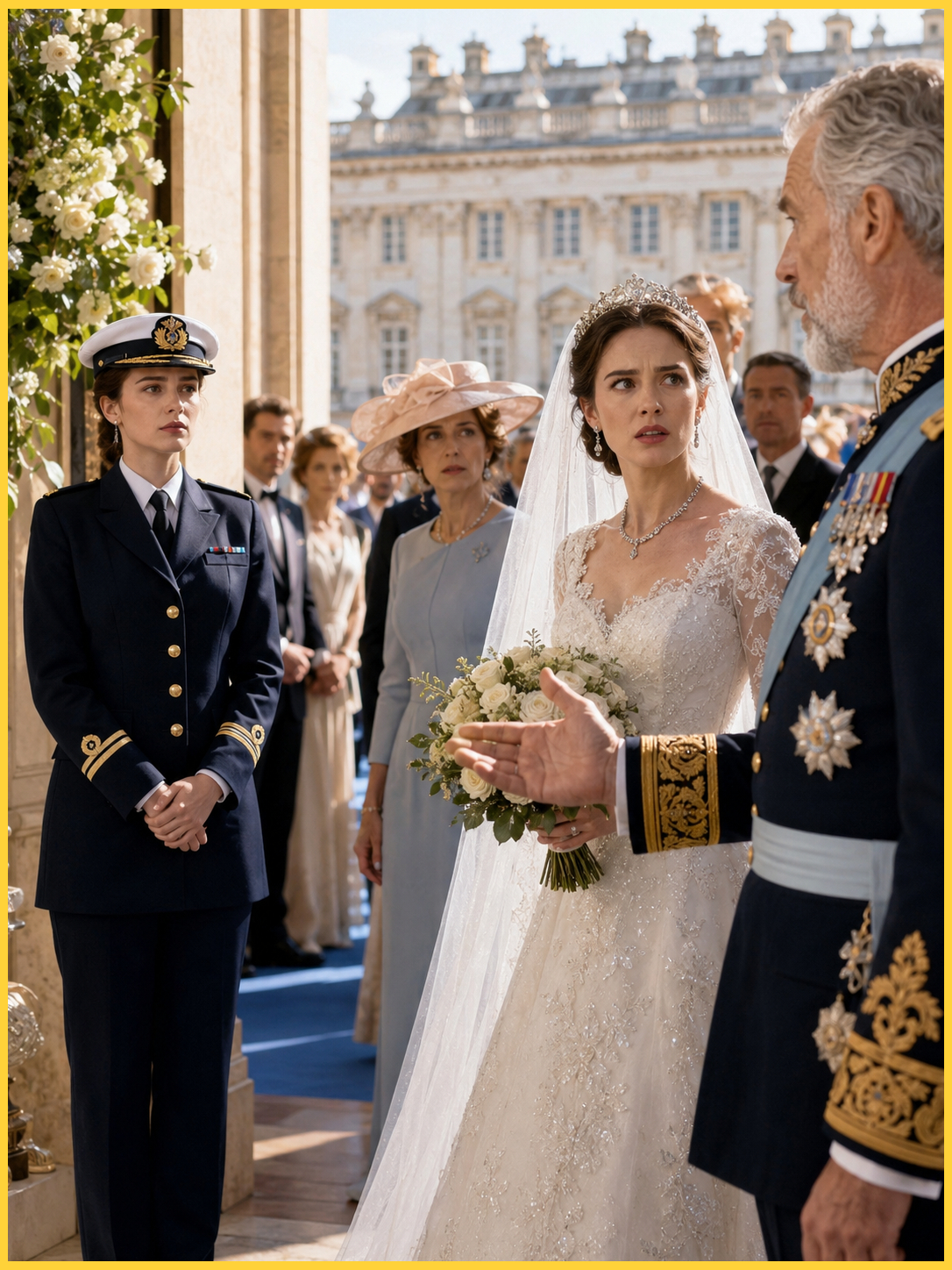 My Sister Banned Me From Her Royal Wedding Because My Navy Uniform Was “Too Ordinary — Until the King Asked Where I Was