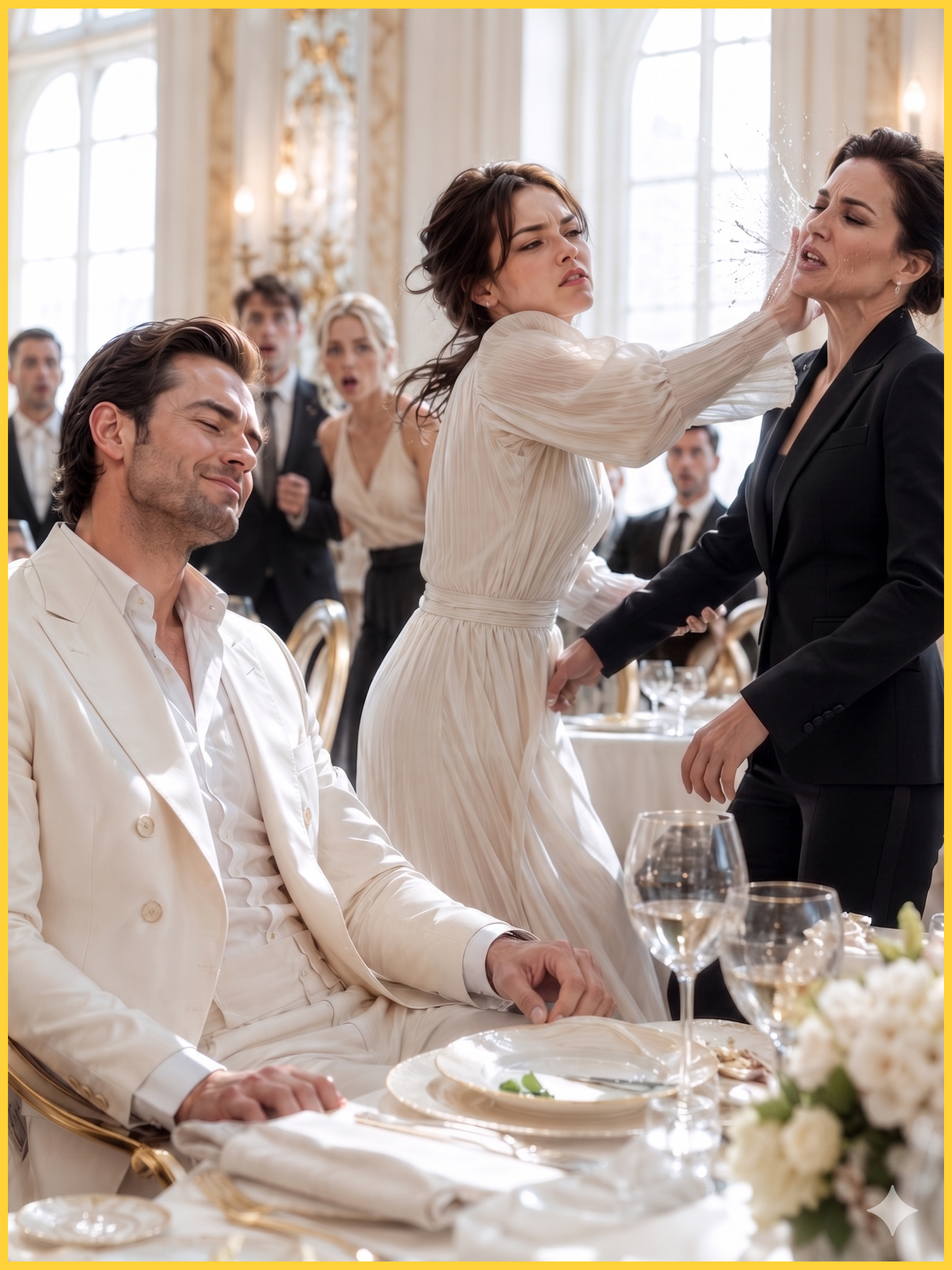 The arrogant billionaire smirked as his ruthless assistant struck what seemed to be his submissive wife during a lavish dinner. But the room froze in shock when her retaliatory slap triggered a hidden corporate clause—obliterating his vast global empire in an instant and stripping away his fortune that very night.