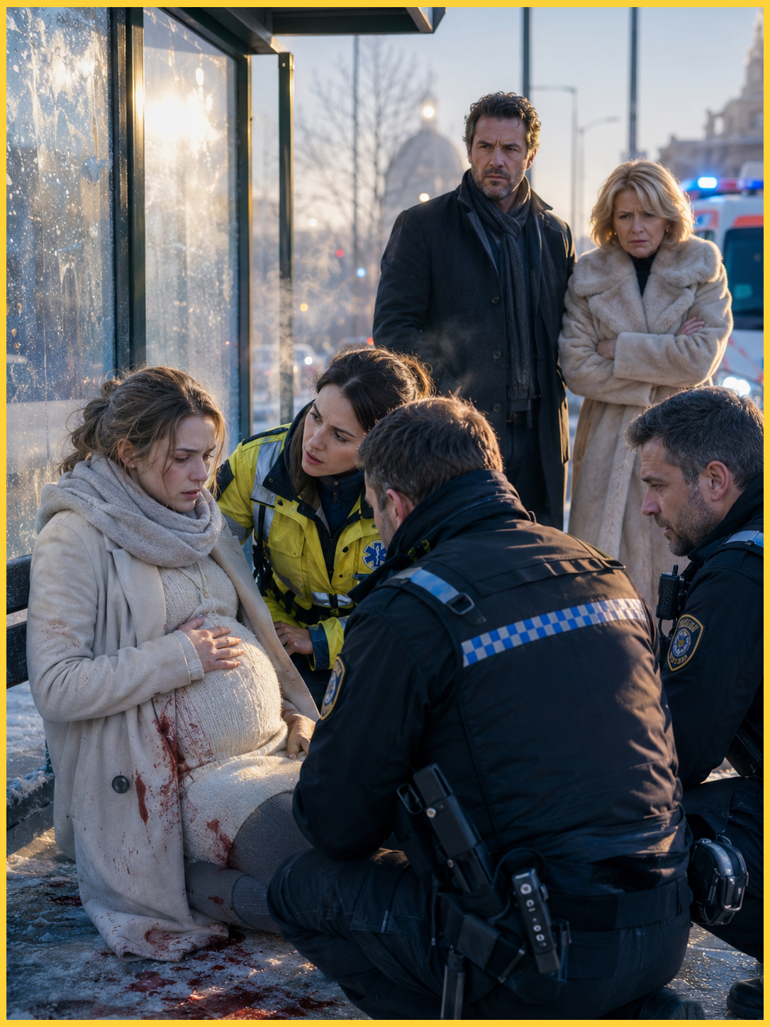 My Daughter Was Left Unconscious at a Bus Shelter While Pregnant — Her Husband Thought I’d Beg for Justice, Not Uncover the Secret He Buried in His Own House