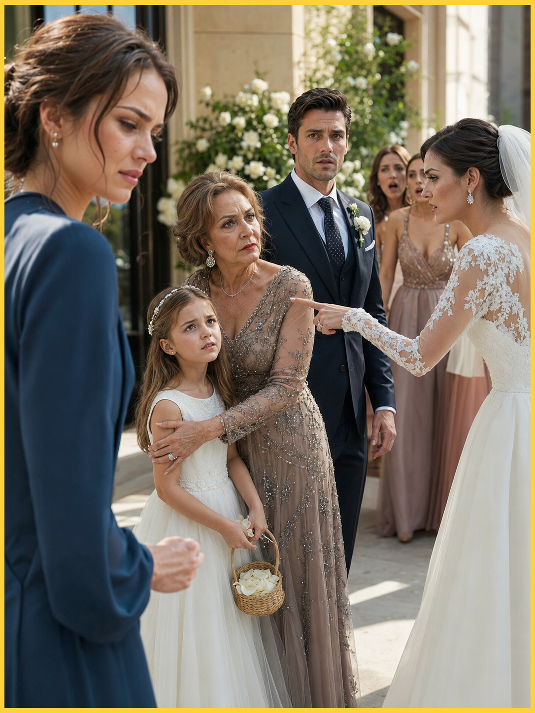 My Ex-Husband’s Bride Removed Our Daughter From the Wedding Thirty Minutes Before the Ceremony — Then His Mother Unwrapped a Gift That Ended the Marriage Before It Began