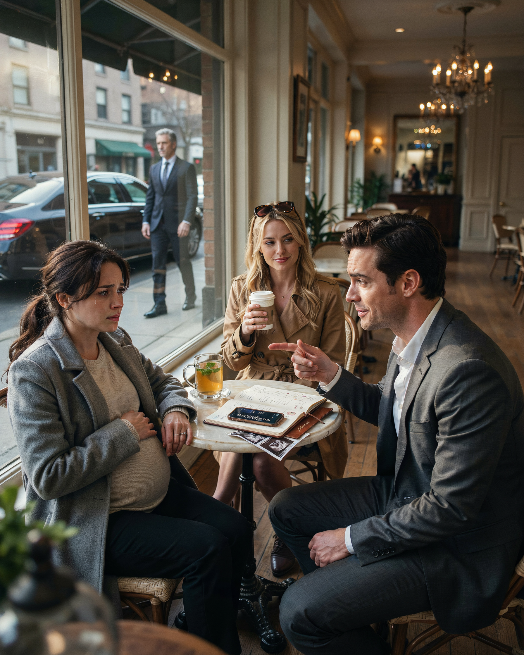 My Ex-Fiancé Saw My Pregnant Body at a Café and Told Everyone I Had Let Myself Go — He Didn’t Know the Baby’s Father Was the Billionaire He Planned to Blackmail