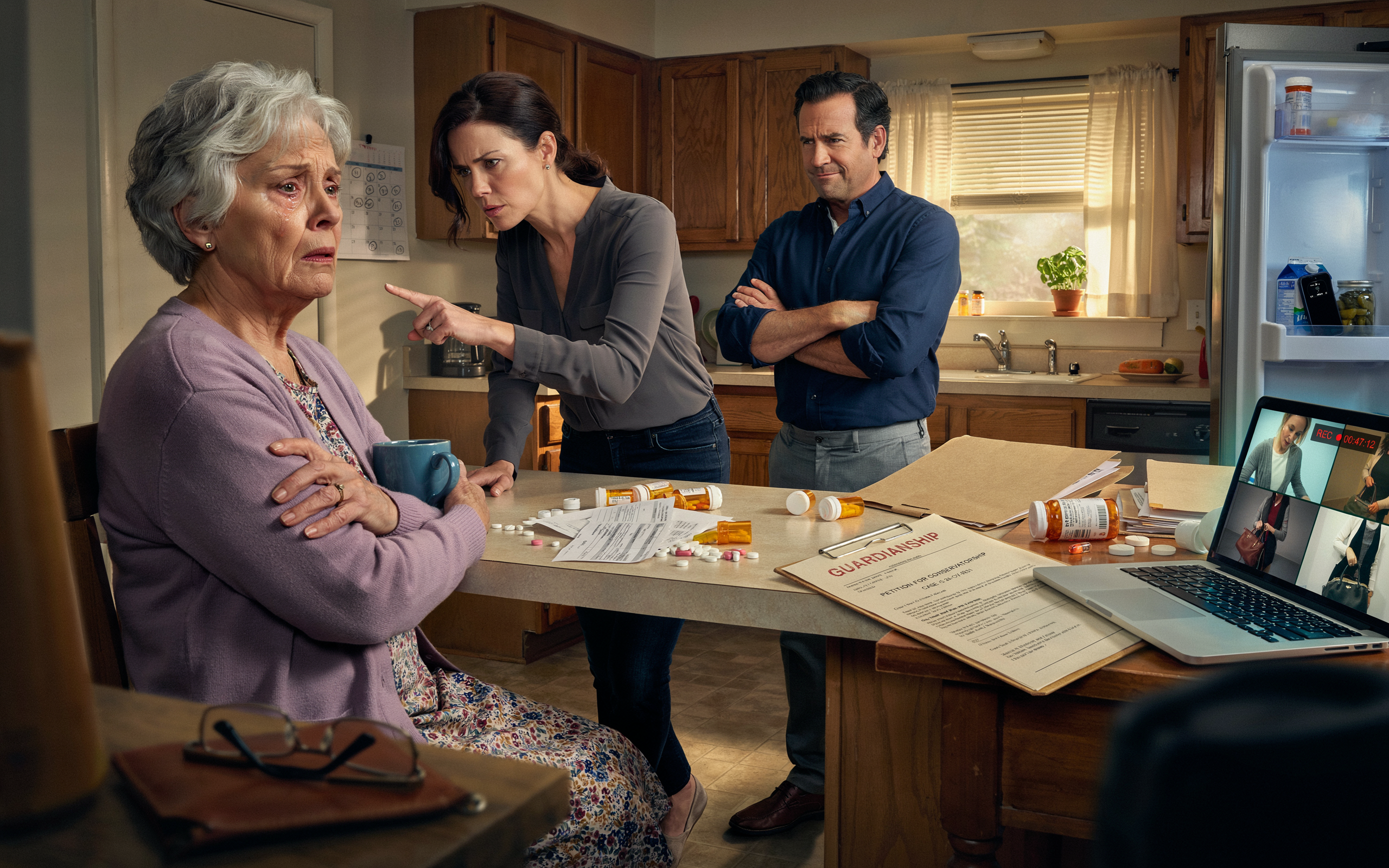 My Daughter Filed For Guardianship Over Me — Claiming I Was Losing My Mind. My Dead Husband Had Hidden Cameras In The Kitchen. The Footage Showed Her Hiding My Medication To Make Me Forget