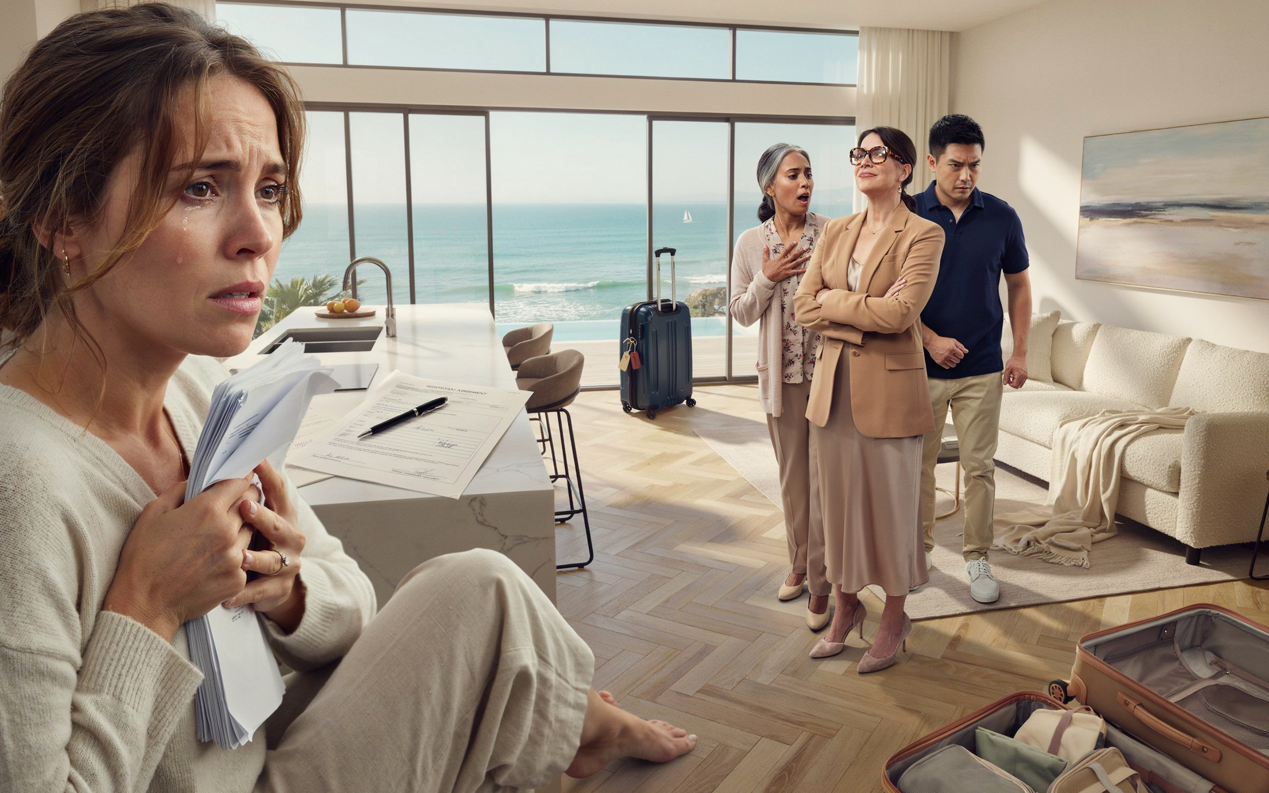 My Family Excluded Me From The Group Chat — Then Sent Me The Rental Agreement For My Own Beach House. My Sister Had Impersonated My Property Manager To Book It