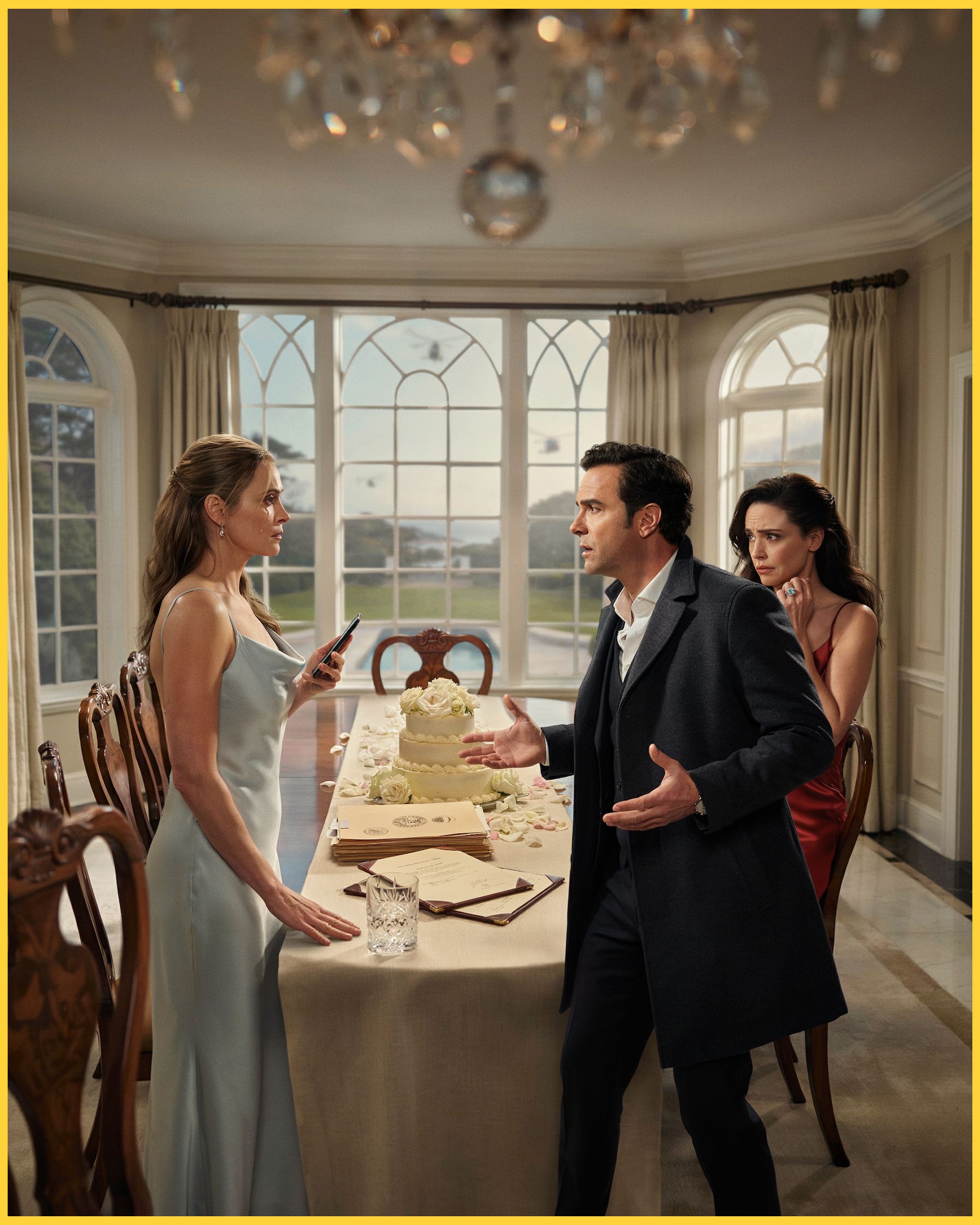 My Husband Returned After Three Years With Another Wife Wearing My Blue Diamond Ring — He Didn’t Know the Quiet Woman He Left Behind Owned Enough of His Company to End Him