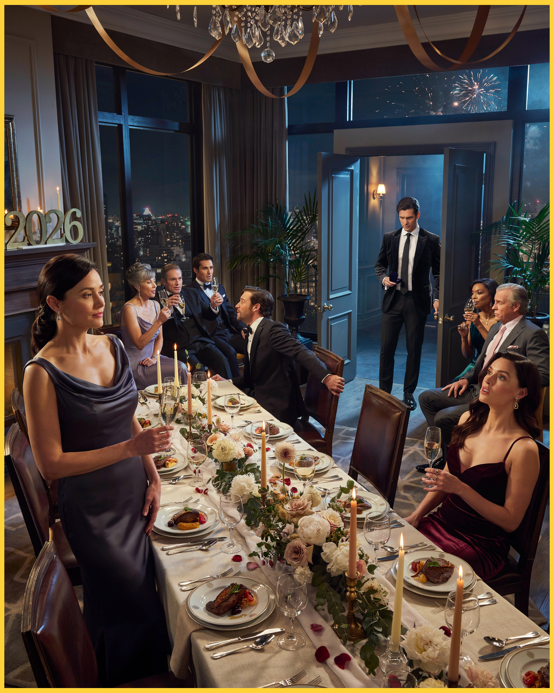 My Husband Invited His Ex-Girlfriend to Our New Year’s Eve Dinner and Called Her Family — He Didn’t Know I Had Also Invited the Man She Was Supposed to Marry