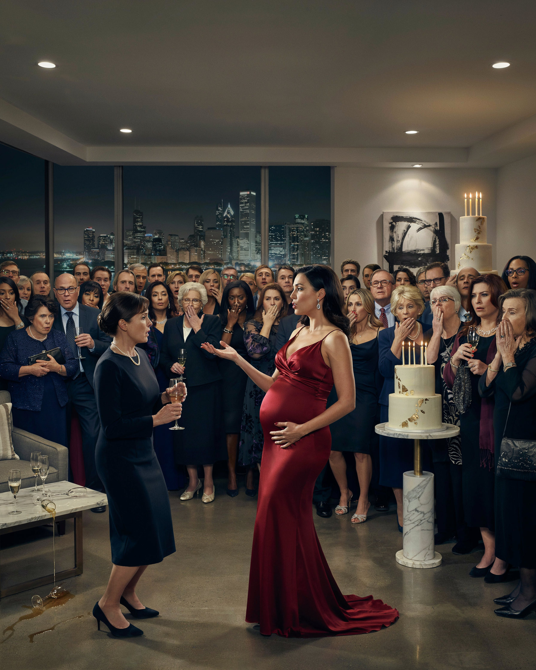 My Sister Announced At Her Birthday Party — In Front Of 40 People — That She Was Pregnant With My Dead Husband’s Child And Wanted Half His Estate. I Let Her Finish. Then I Said The One Thing She Hadn’t Prepared For