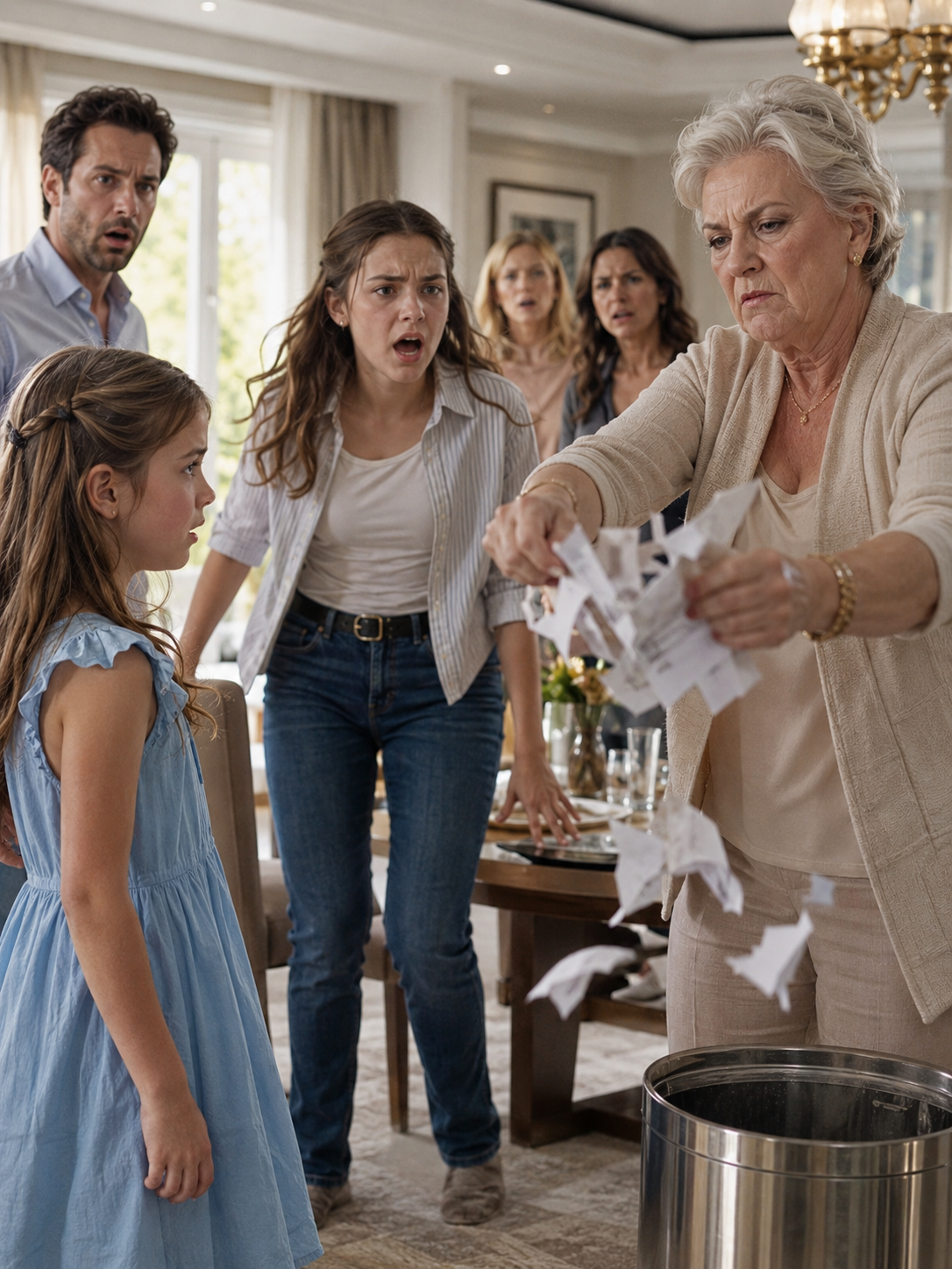 My 8-year-old daughter wanted to show her spelling bee medal to her grandmother first. Instead, Margaret dropped it into the Christmas fire and called it a lesson in humility. Before I could even find my voice, my eleven-year-old stepped between them and said the one sentence every adult in that room had spent years avoiding.