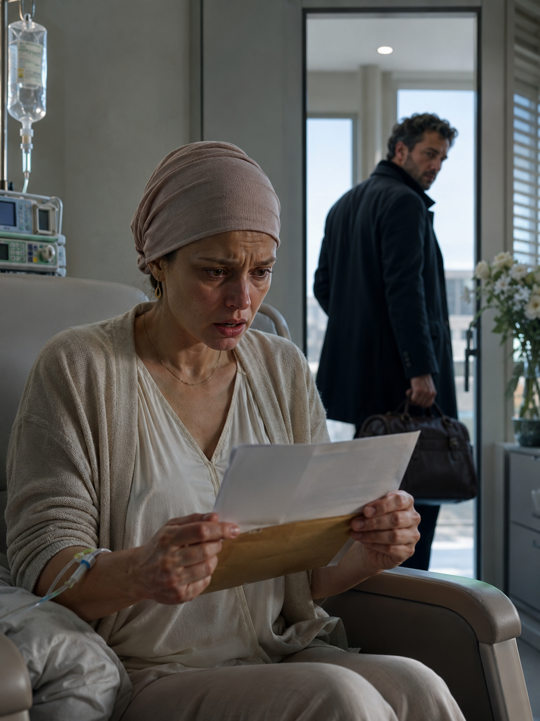 I thought my husband leaving me with cancer was the worst betrayal of my life — until an insurance fraud letter revealed someone had been making money from every chemotherapy session I survived.