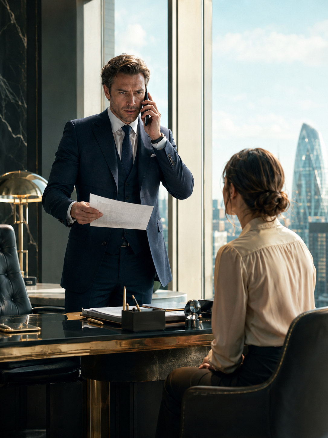 The CEO Studied Her Resume for Ten Minutes — Then Called His Father and Said, “Dad, I Found Your Future Daughter-in-Law”