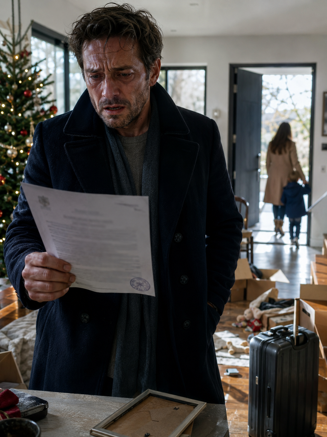 After His Christmas Affair, Grant Came Home to an Empty House — Then He Saw His Son’s New Last Name on a Court Order