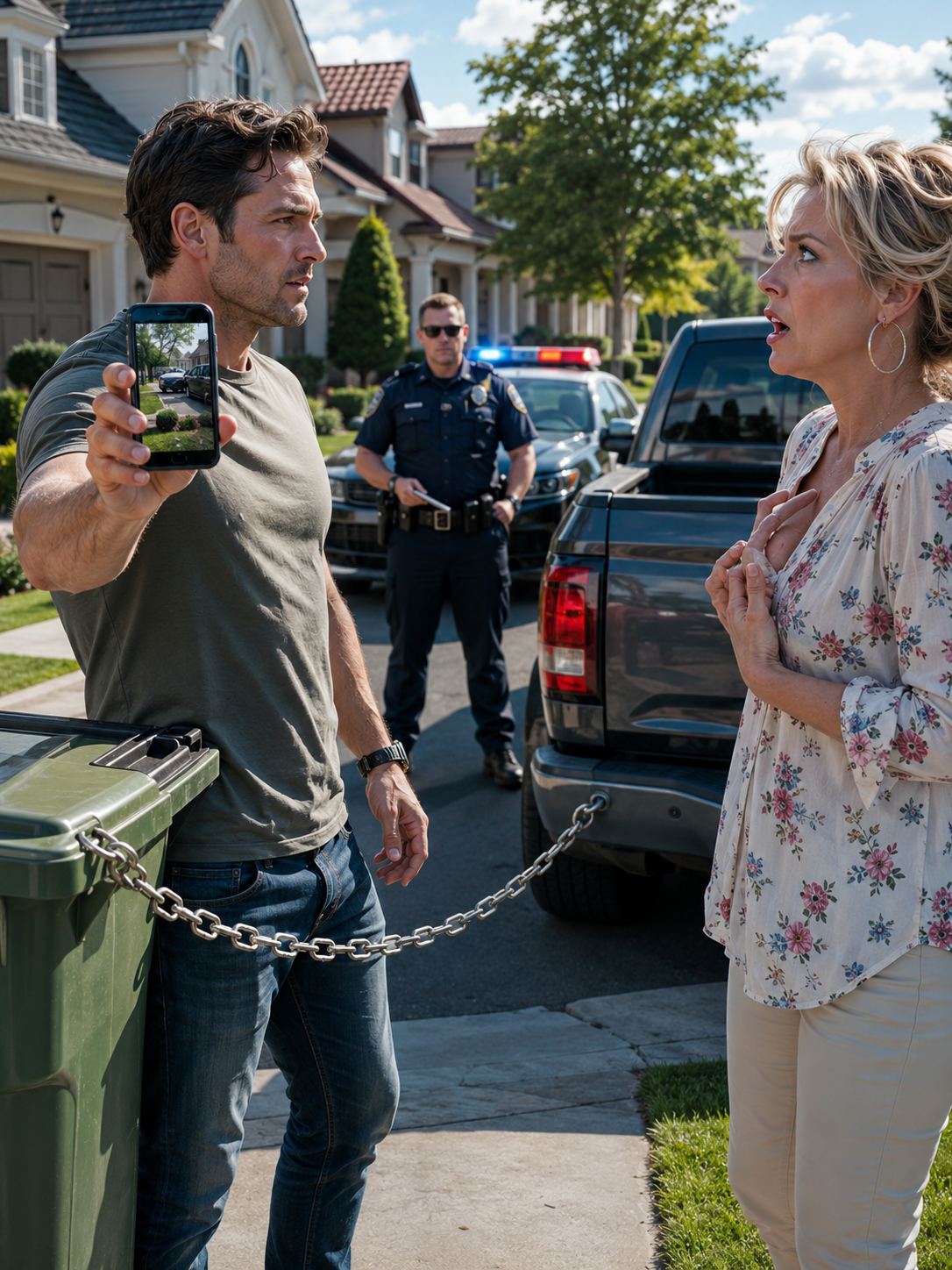 My New Neighbor Stole My Dumpster at 4 A.M. — But the Rusted Box Inside It Was the Reason She Had Watched My House for Weeks