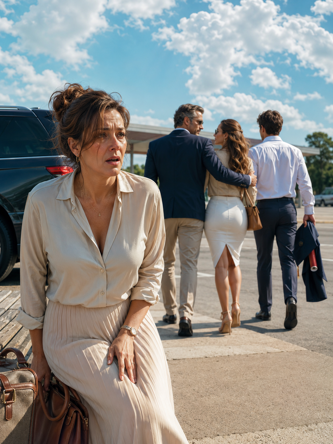 My Husband, My Son, And My Son’s Teacher Left Me at a Rest Stop With No Purse, No ID, and No Ride Home — Then I Found Out His Mistress Had Stolen Our Son’s Writing Fellowship
