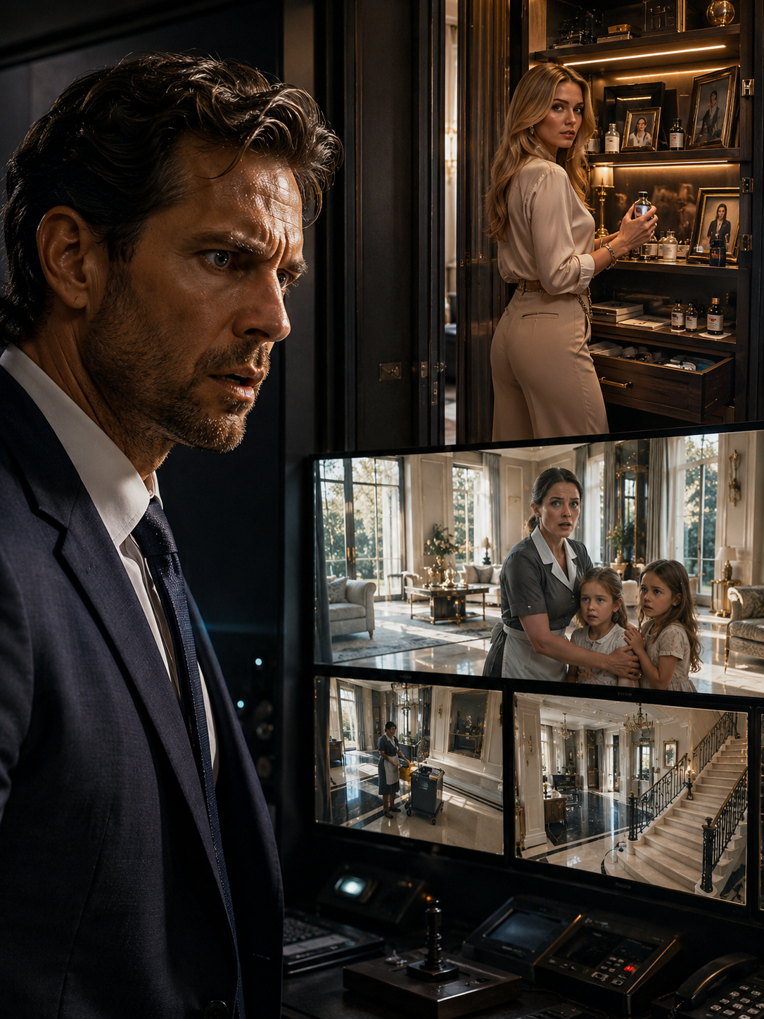 My Fiancée Said Our Housekeeper Was Turning My Daughters Against Me — Then I Came Home Early and Saw Who They Were Really Afraid Of
