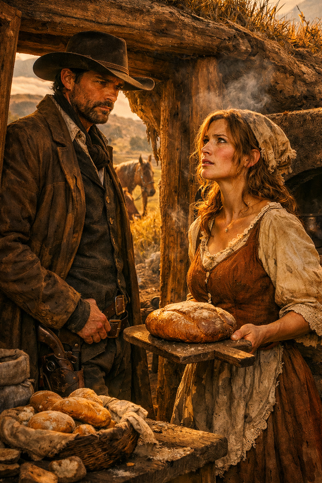The richest rancher in Montana spent weeks riding across lonely roads searching for one woman he had never met, all because of a single loaf of bread. Everyone thought he’d gone mad over something so ordinary. But when he finally found the baker living alone in a hillside dugout, he discovered she wasn’t hiding from the world—she simply didn’t know she had only ten days left before someone took the only home she had.