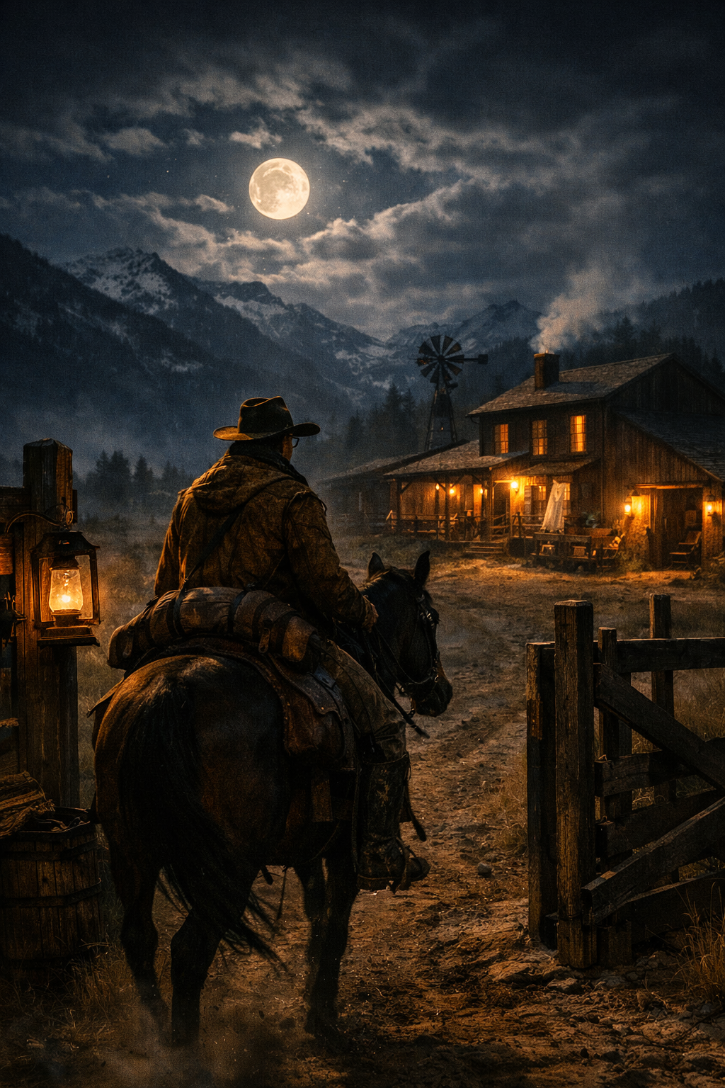 He spent eighteen months working on her father’s ranch, loving her quietly from the other side of every fence he built. She was promised to a wealthy landowner long before he ever arrived, and he never once asked her to choose between love and family. But on the night before the wedding everyone expected, he saddled his horse, rode into the Montana dark with forty-two dollars in his pocket… and made a decision that would take him two years to prove was the right one.