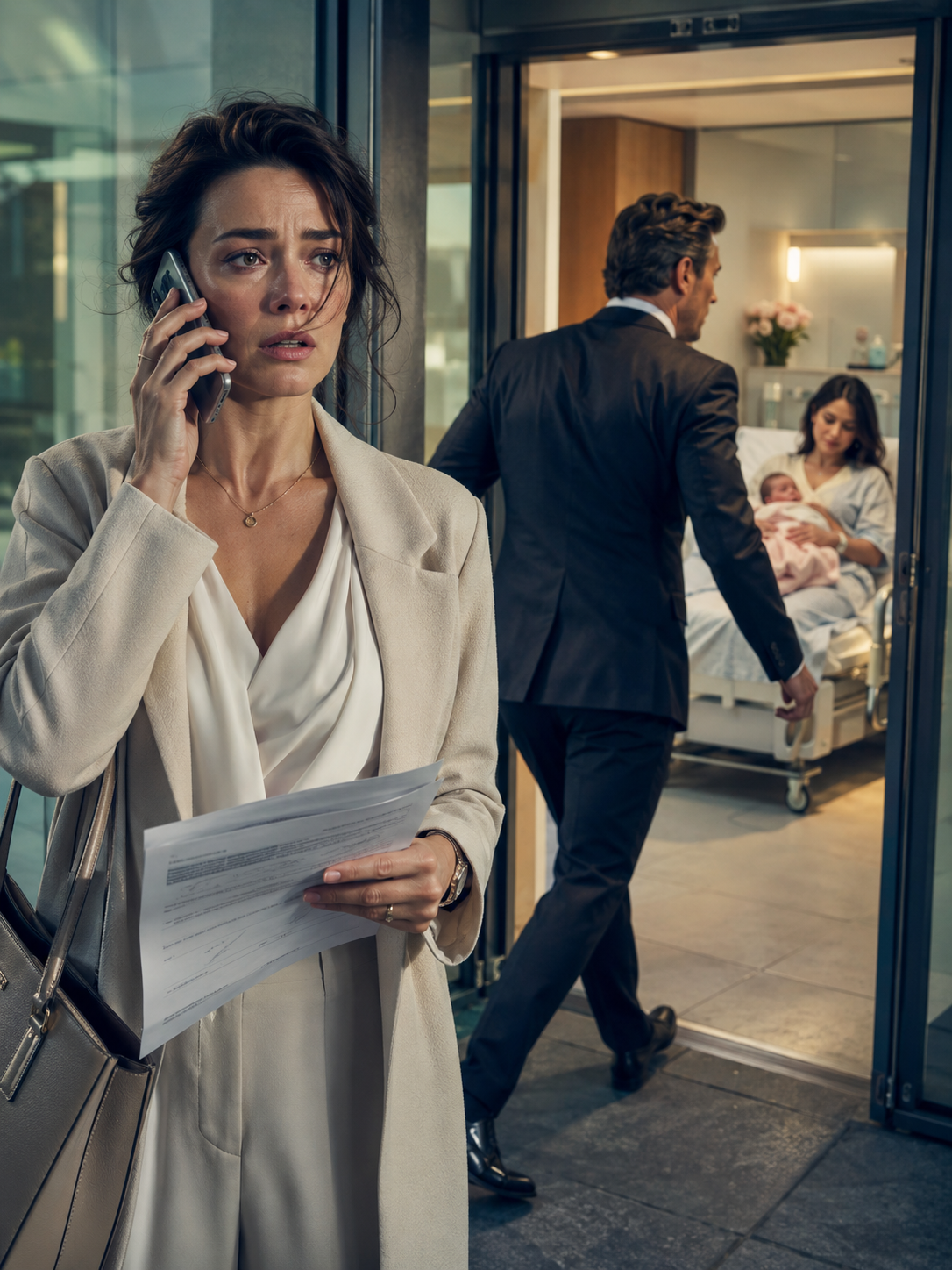 My Ex-Husband Left Our Divorce Hearing to Meet His Mistress’s Newborn Daughter — Then the Hospital Called and Said My Name Was Inside the Baby’s File