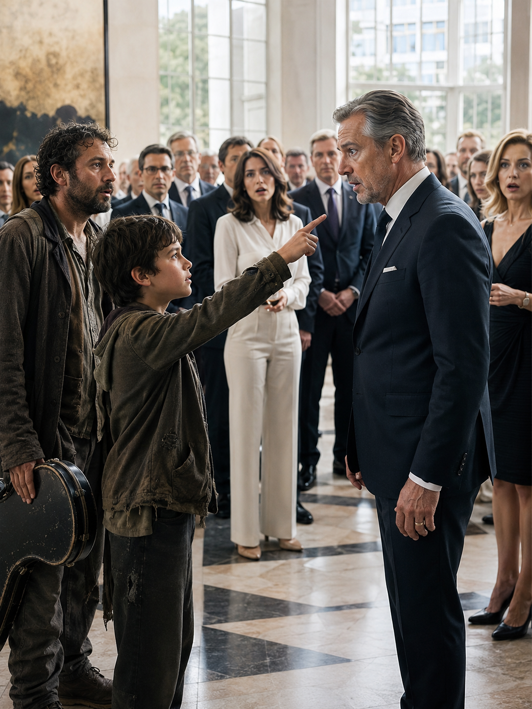 He was the senator everyone praised for defending foster children, but outside his own charity gala, an eleven-year-old boy spoke a name no reporter, donor, or fiancée had ever heard. It was the name he had before the judge adopted him — and the first clue that the sister he mourned for decades might not be dead at all.